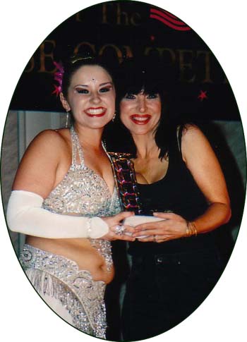 Mayette, 1st Runner Up, Junior Solo Category, with Atlantis